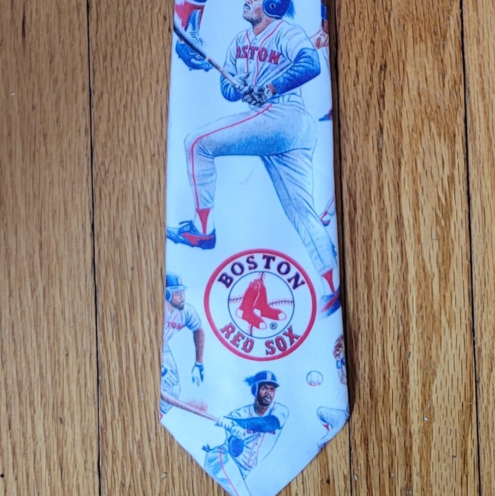 Ralph Marlin MLB Boston Red Sox tie vintage 1991